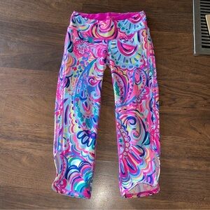 Lot of 2 Lilly Pulitzer woman’s cropped leggings - XS